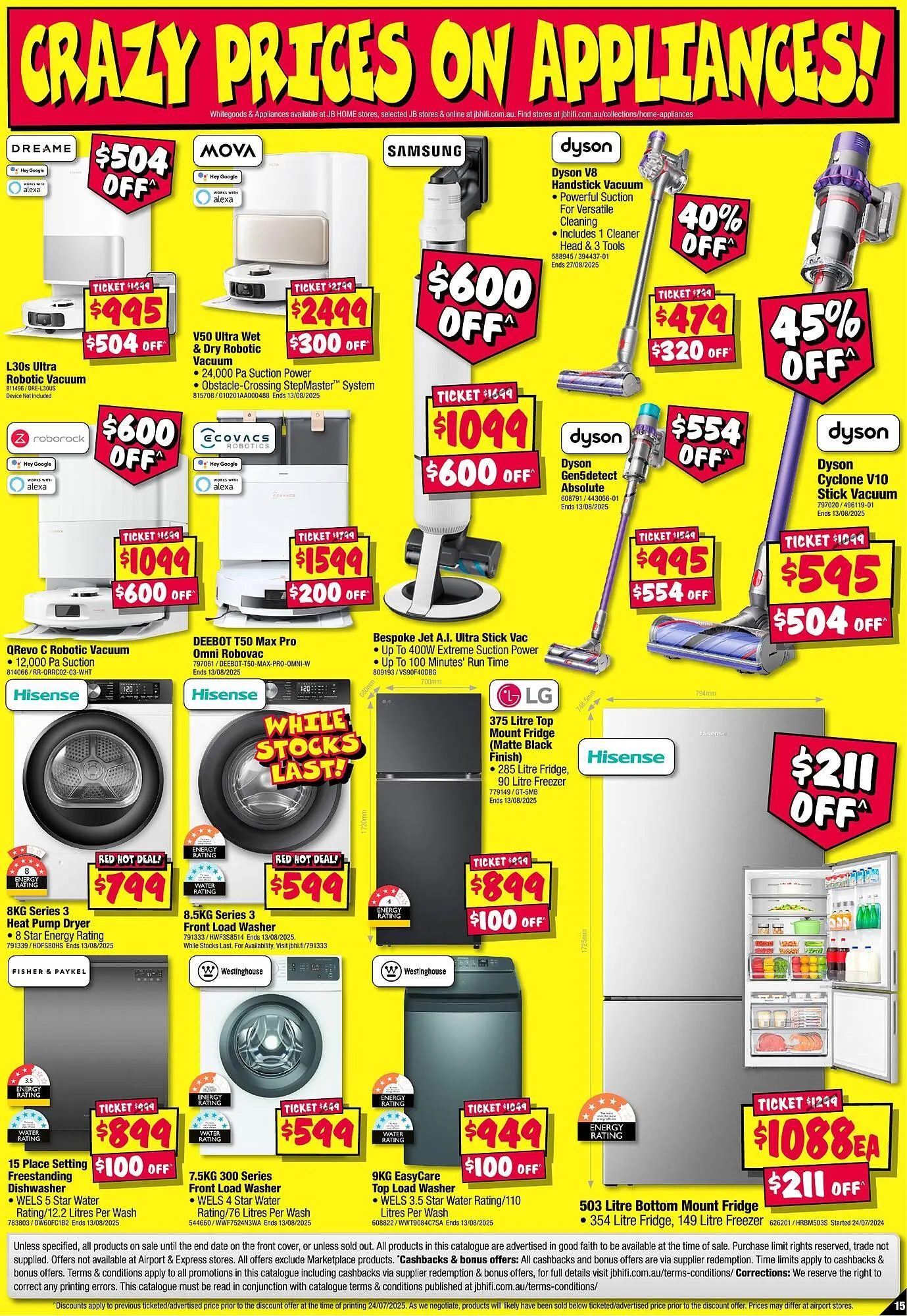 JB Hi-Fi catalogue - Catalogue valid from 31 July to 6 August 2025 - page 15
