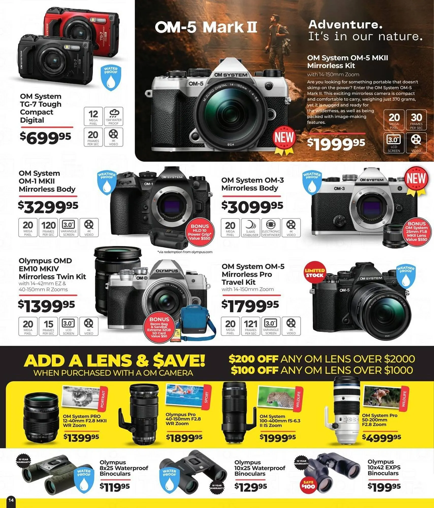 Teds Cameras catalogue - Catalogue valid from 9 October to 2 November 2025 - page 14