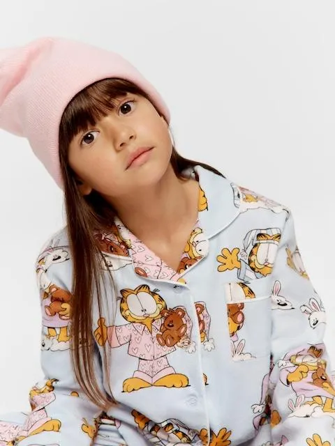Jnr Girls Classic Garfield Pj Set