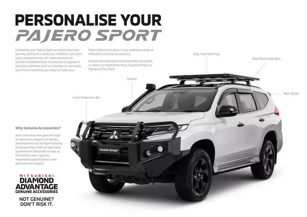 Pajero Sport  - Catalogue valid from 6 January to 31 December 2025 - page 20