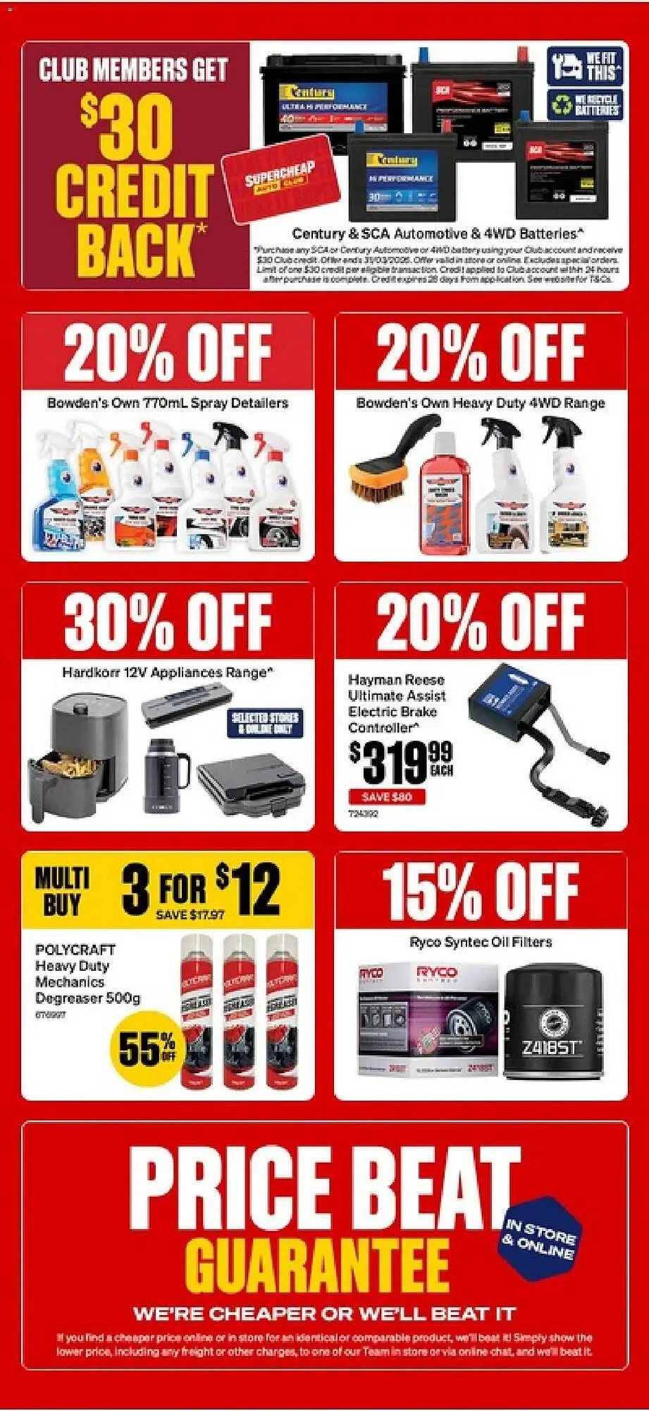 SuperCheap Auto catalogue - Catalogue valid from 19 March to 31 March 2026 - page 2