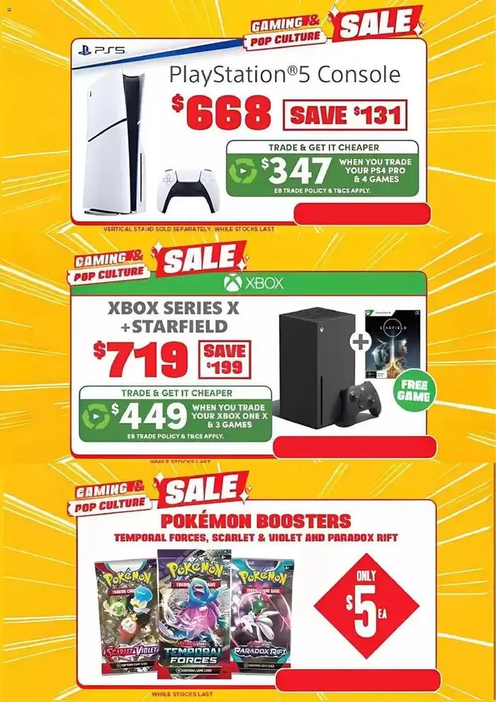 Gaming & Pop Culture Sale - Catalogue valid from 7 October to 9 November 2024 - page 2