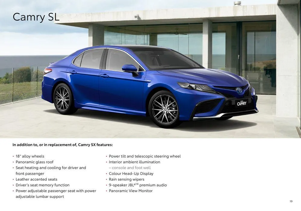 Toyota Camry - Catalogue valid from 18 June to 18 June 2025 - page 19