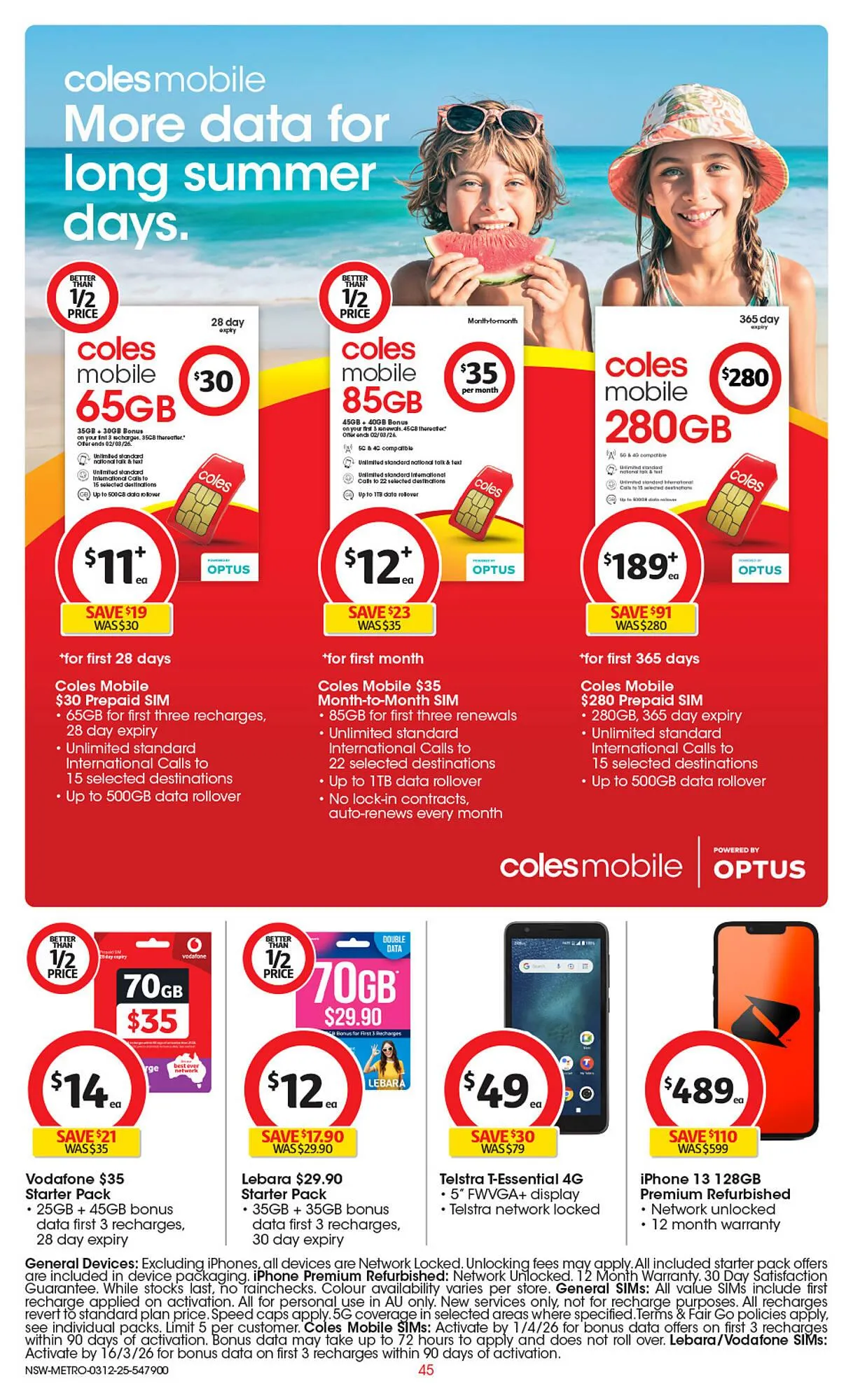 Coles catalogue - Catalogue valid from 3 December to 9 December 2025 - page 46