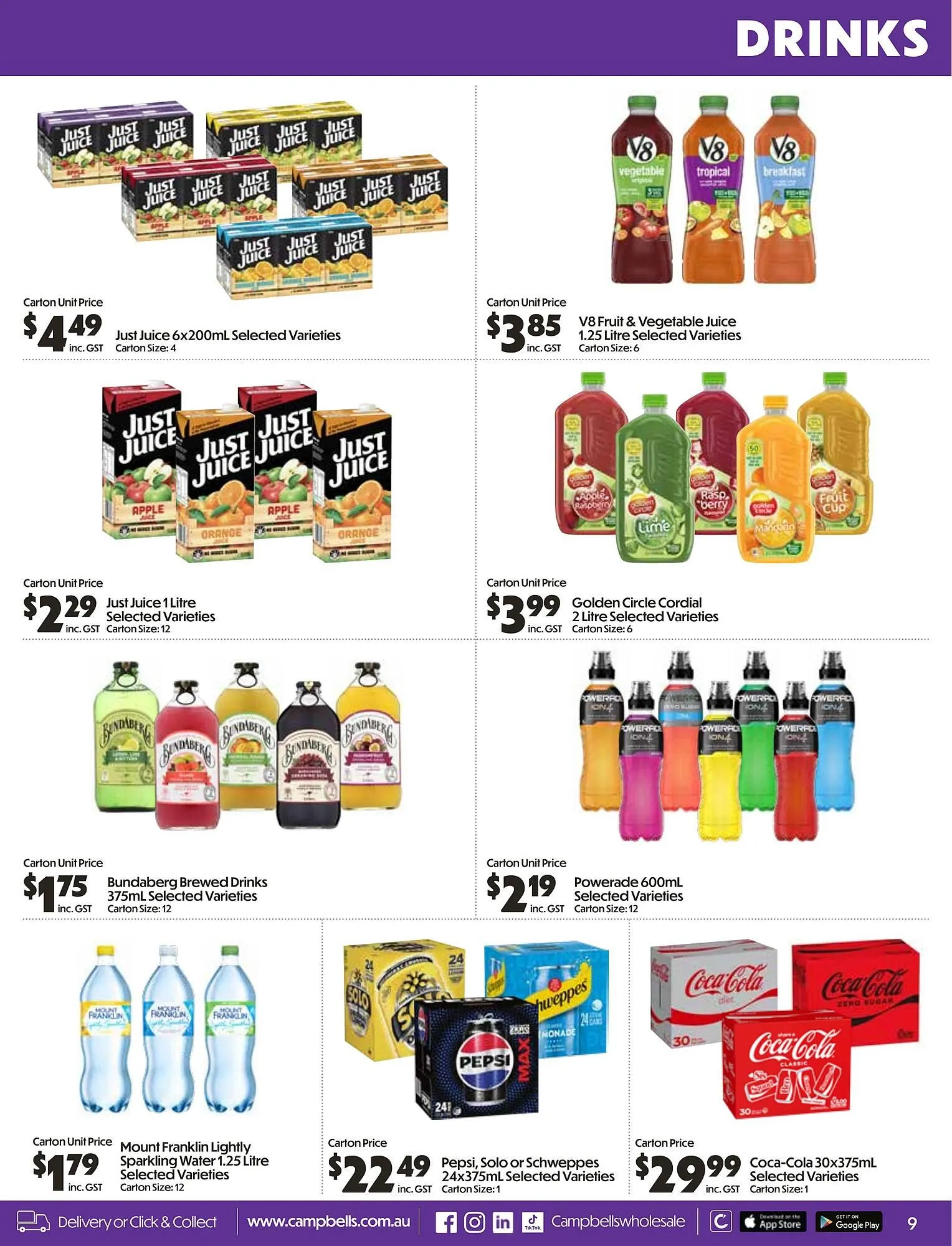 Campbells Wholesale catalogue - Catalogue valid from 28 April to 25 May 2025 - page 9