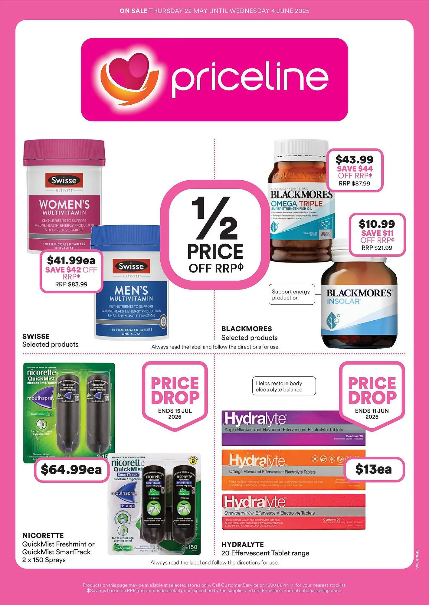 Priceline catalogue - Catalogue valid from 21 May to 4 June 2025 - page 34