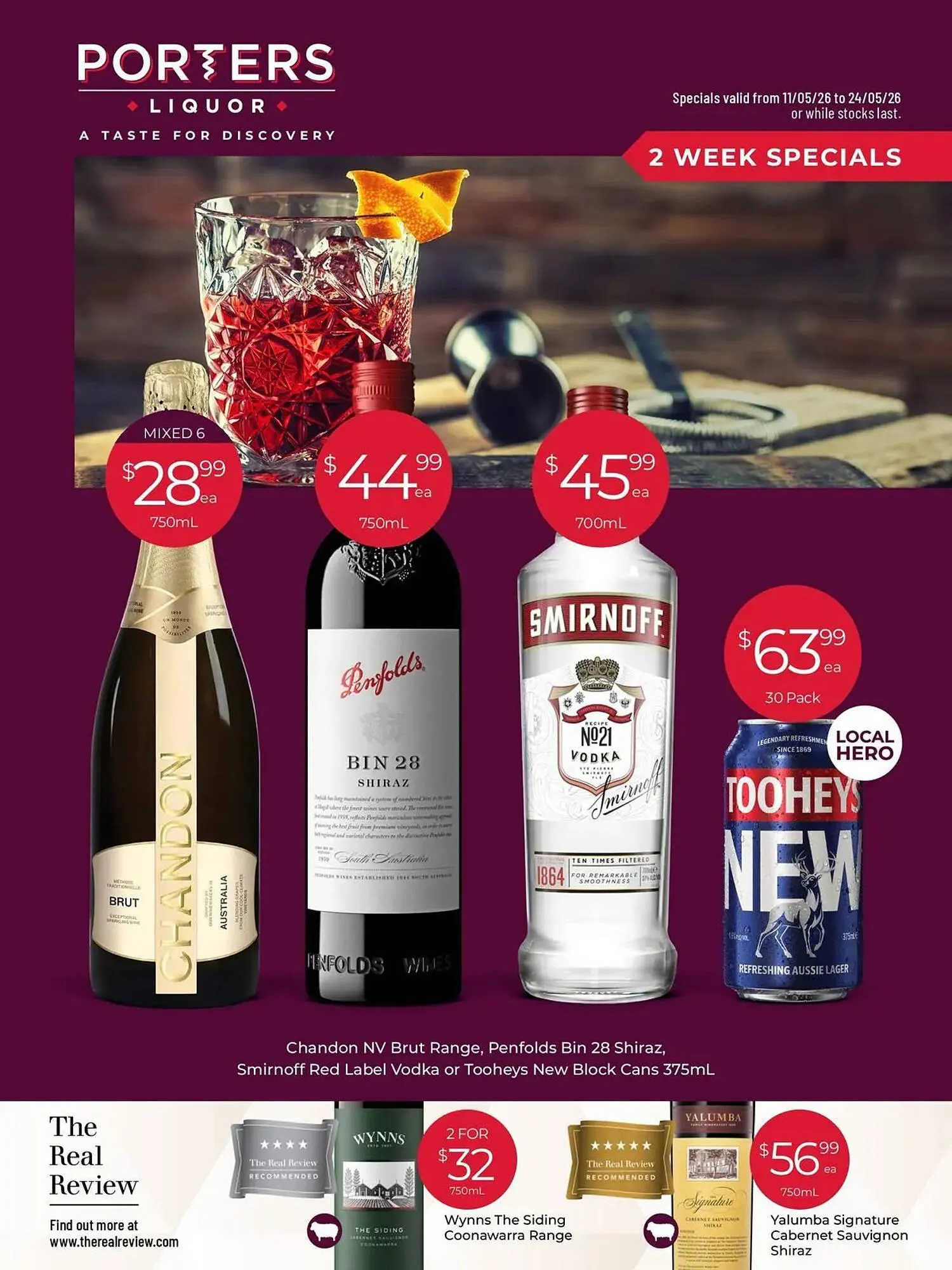 Porters catalogue - Catalogue valid from 11 May to 24 May 2026 - page 1