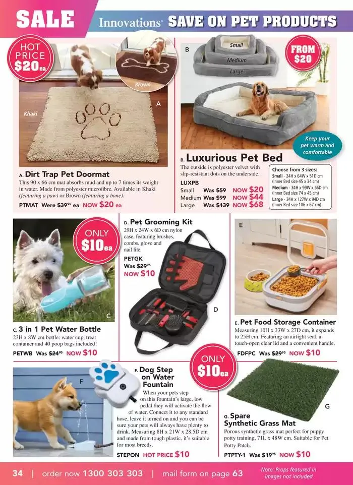  March Mega Sale - Catalogue valid from 1 March to 31 March 2025 - page 34