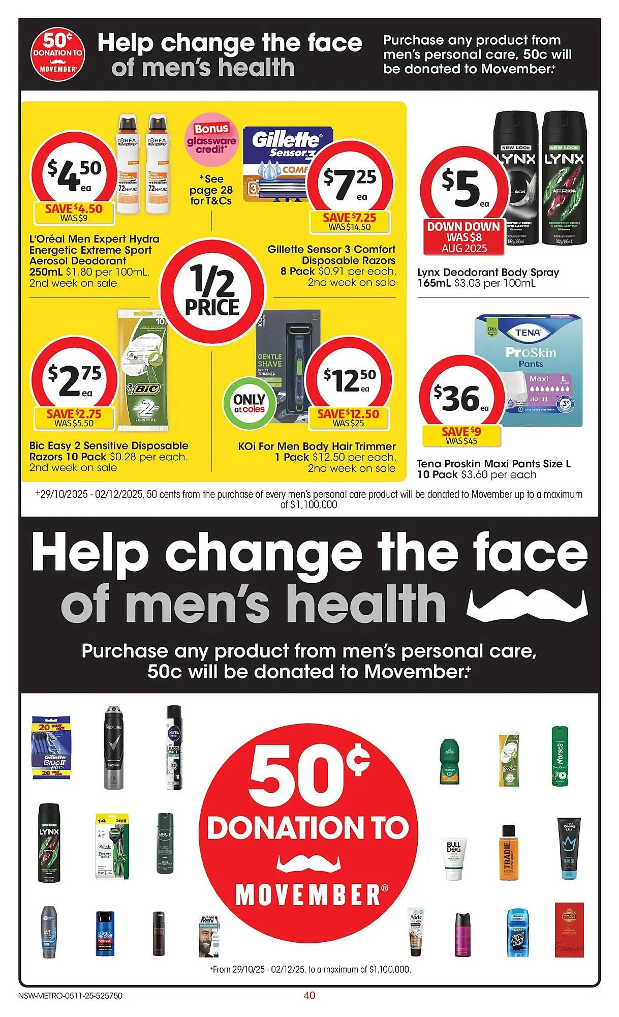 Coles catalogue - Catalogue valid from 5 November to 11 November 2025 - page 40