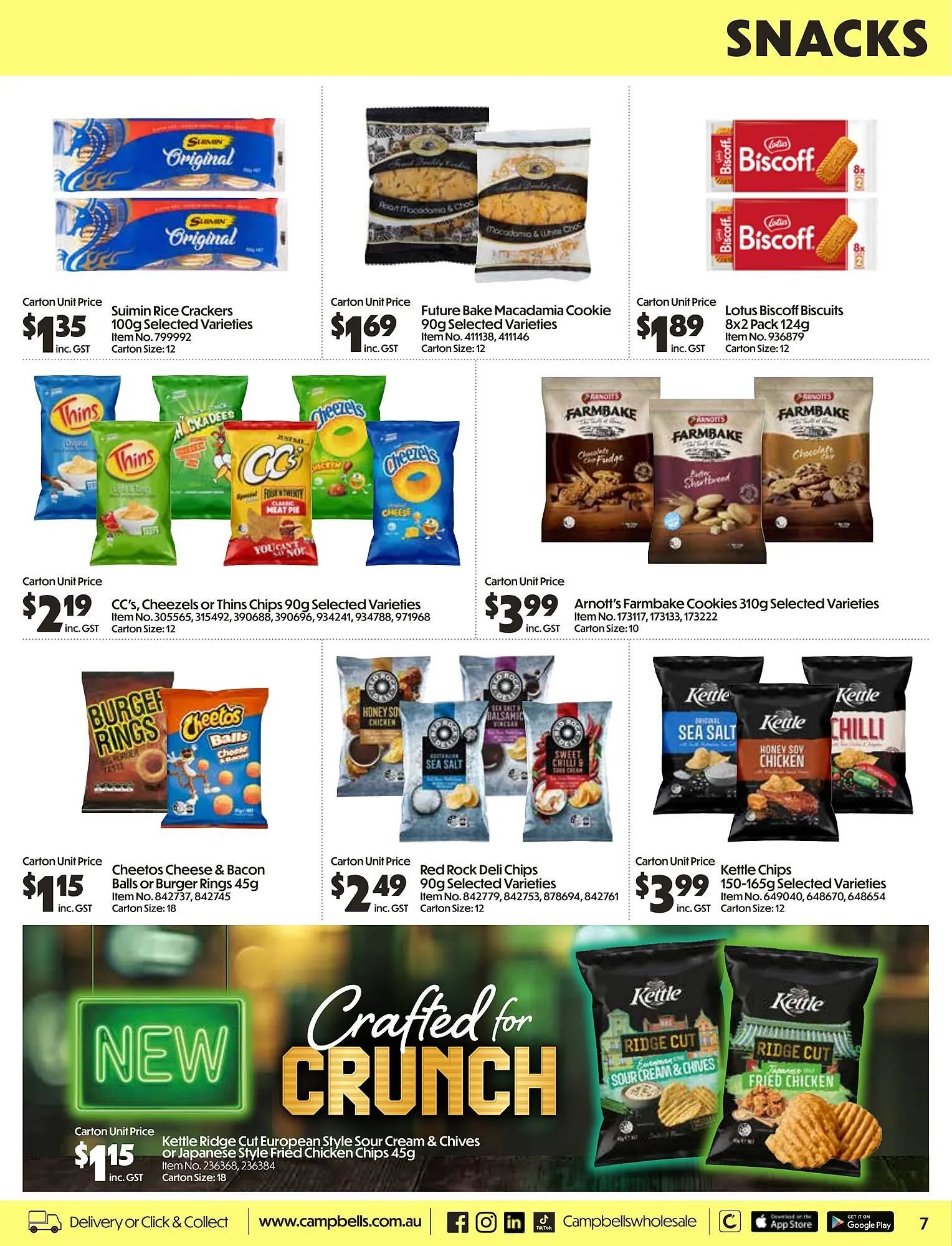 Campbells Wholesale catalogue - Catalogue valid from 28 July to 24 August 2025 - page 7