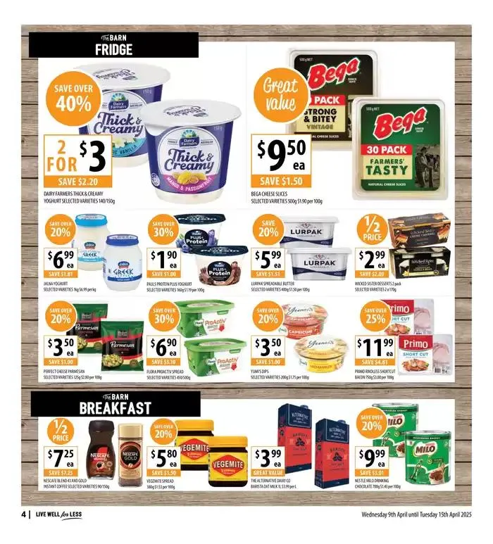 Weekly Specials - 09/04 - Catalogue valid from 9 April to 15 April 2025 - page 4