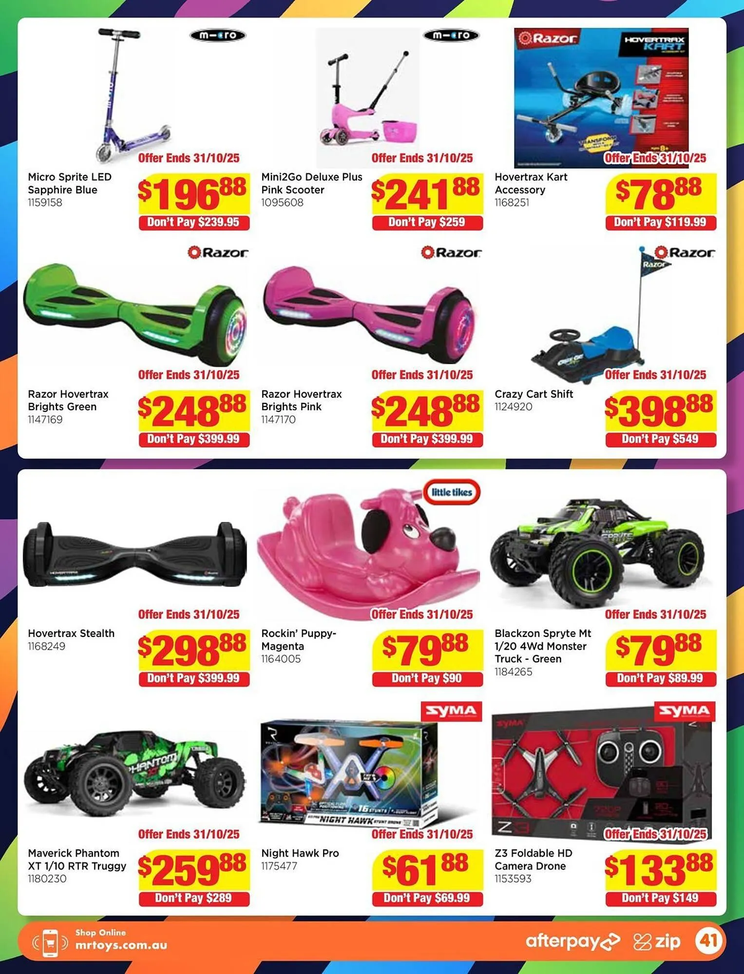 Mr Toys catalogue - Catalogue valid from 20 October to 31 October 2025 - page 41