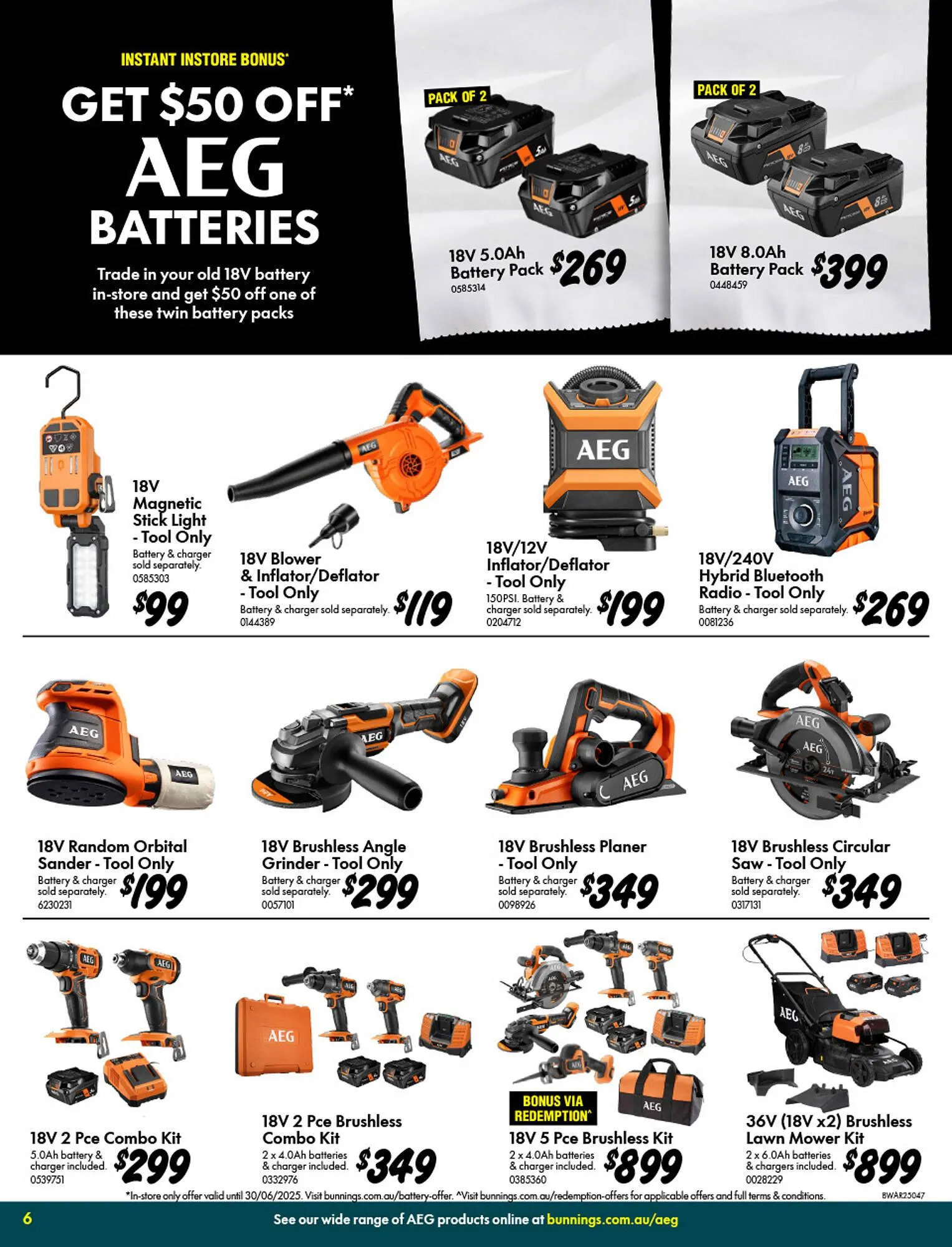 Bunnings catalogue - Catalogue valid from 11 June to 30 June 2025 - page 6