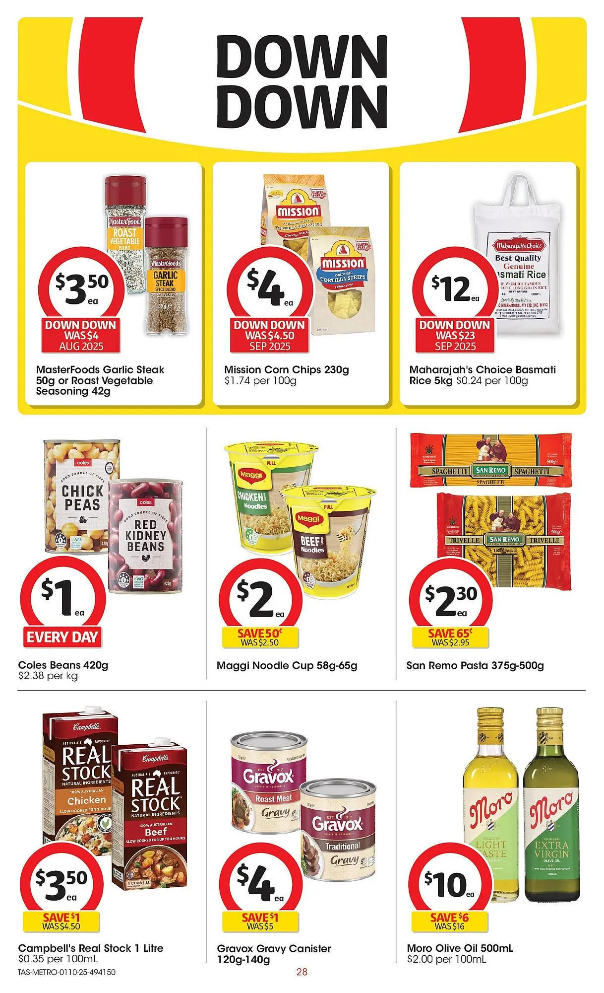 Coles catalogue - Catalogue valid from 1 October to 7 October 2025 - page 28