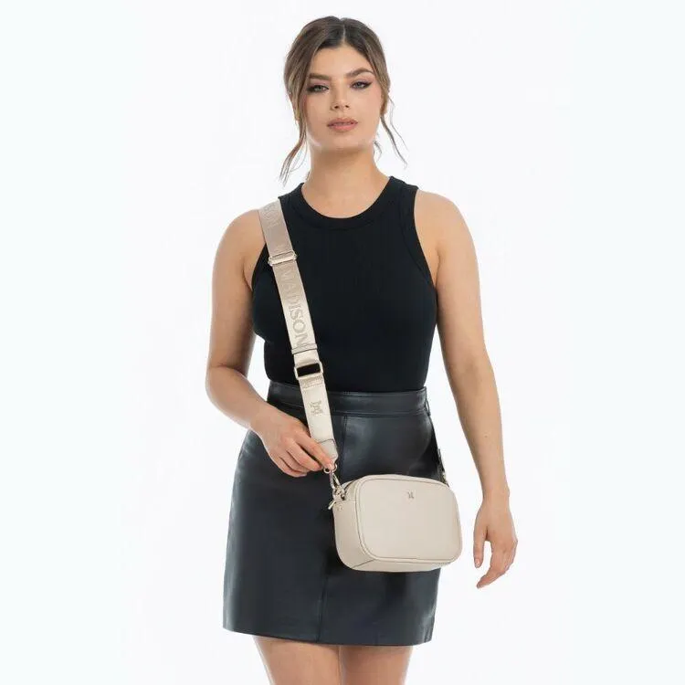 Madison Women's Monica Camera Bag Nude