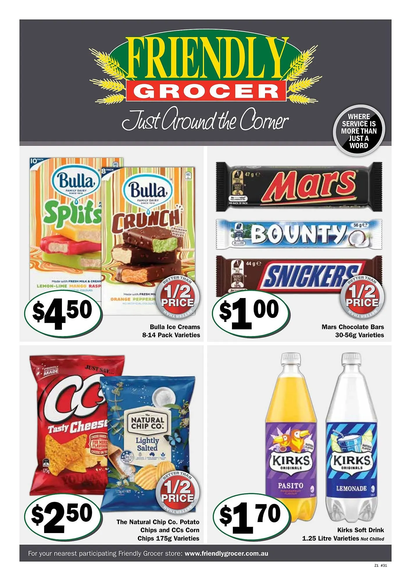 Friendly Grocer catalogue - 1