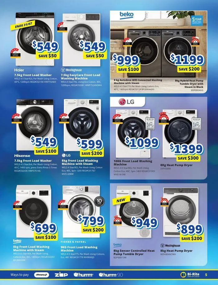 Winter Deals - Warm up Offers - Catalogue valid from 25 July to 7 August 2024 - page 5