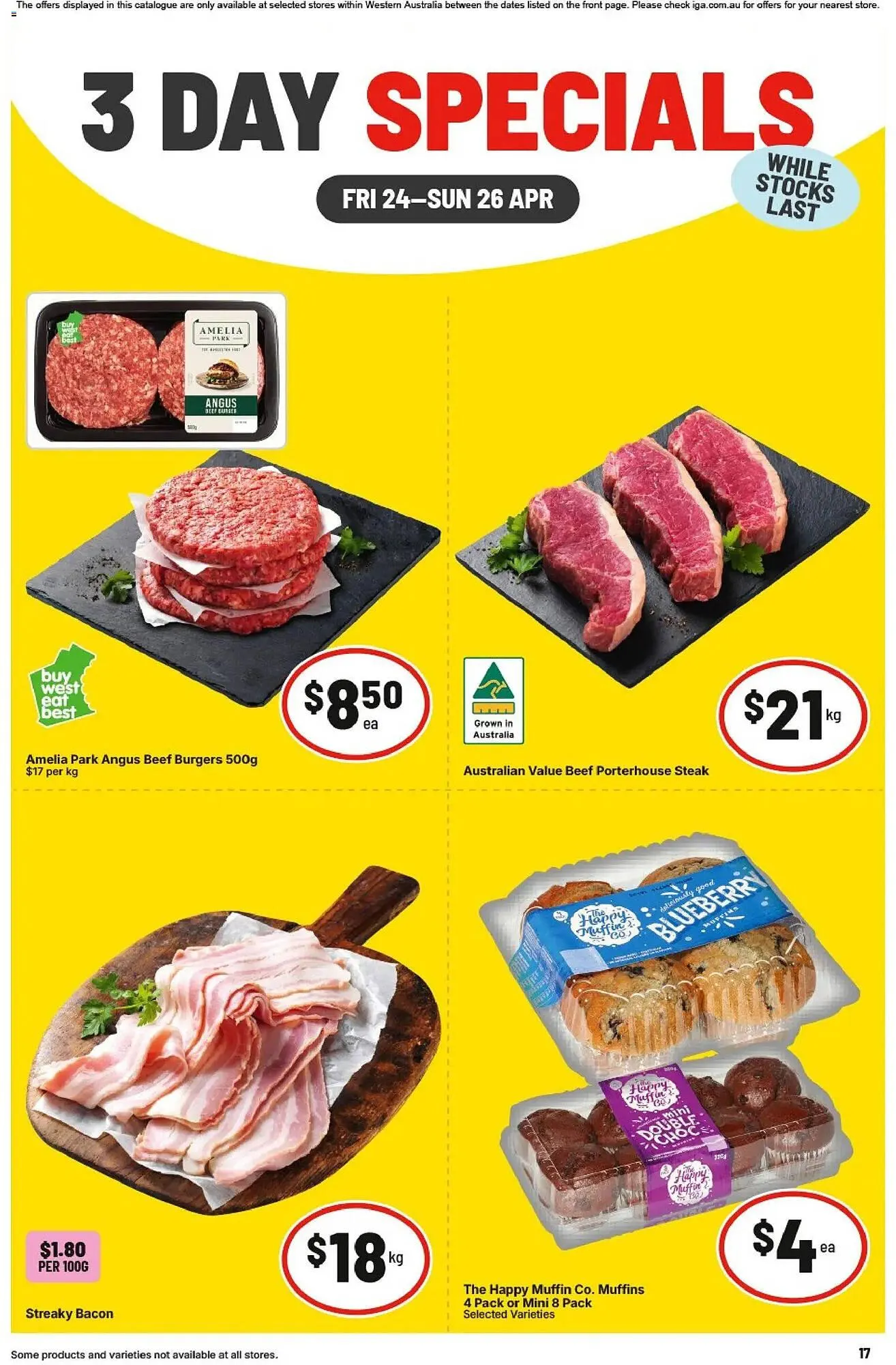 IGA catalogue - Catalogue valid from 24 April to 26 April 2026 - page 1