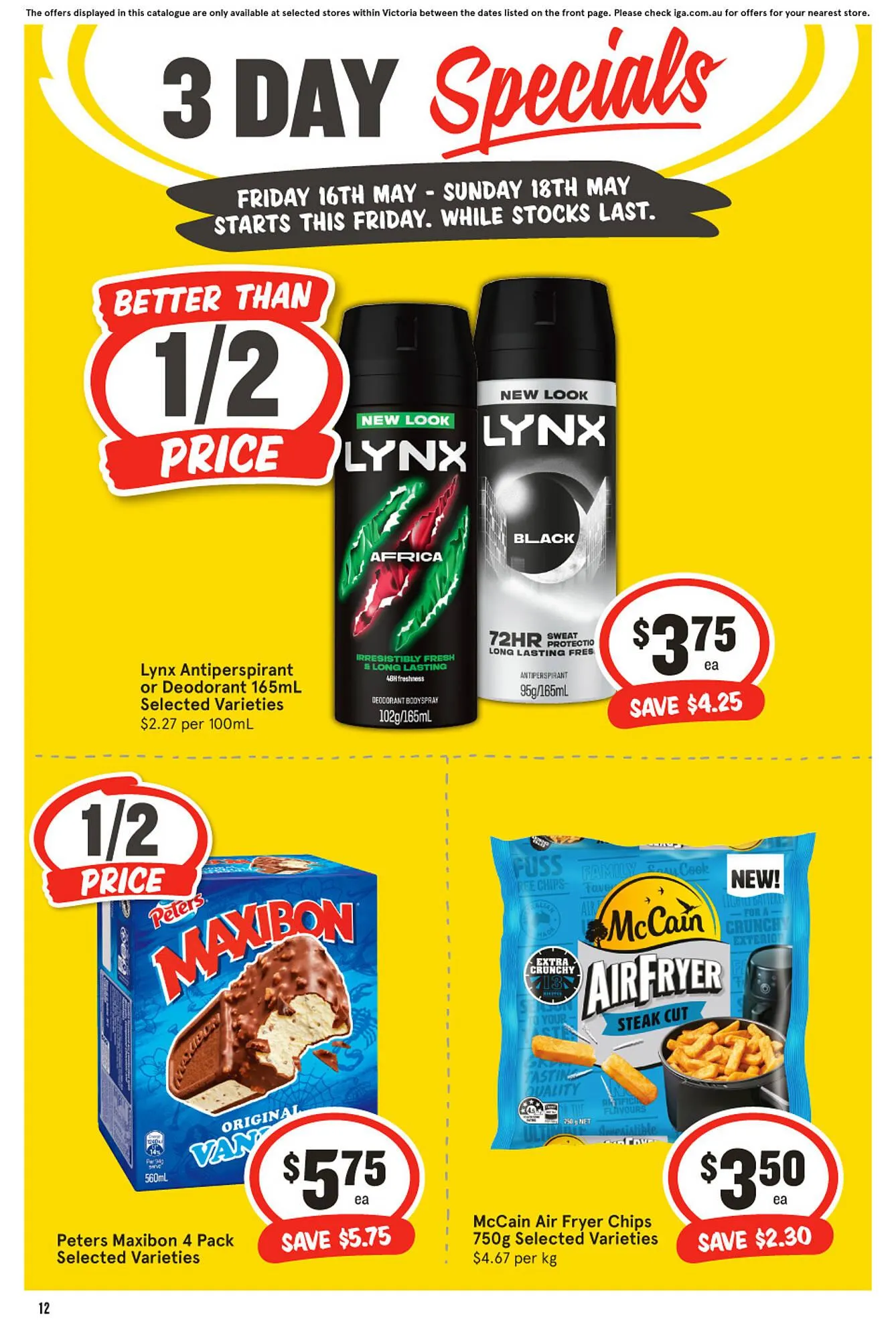 IGA catalogue - Catalogue valid from 16 May to 18 May 2025 - page 4