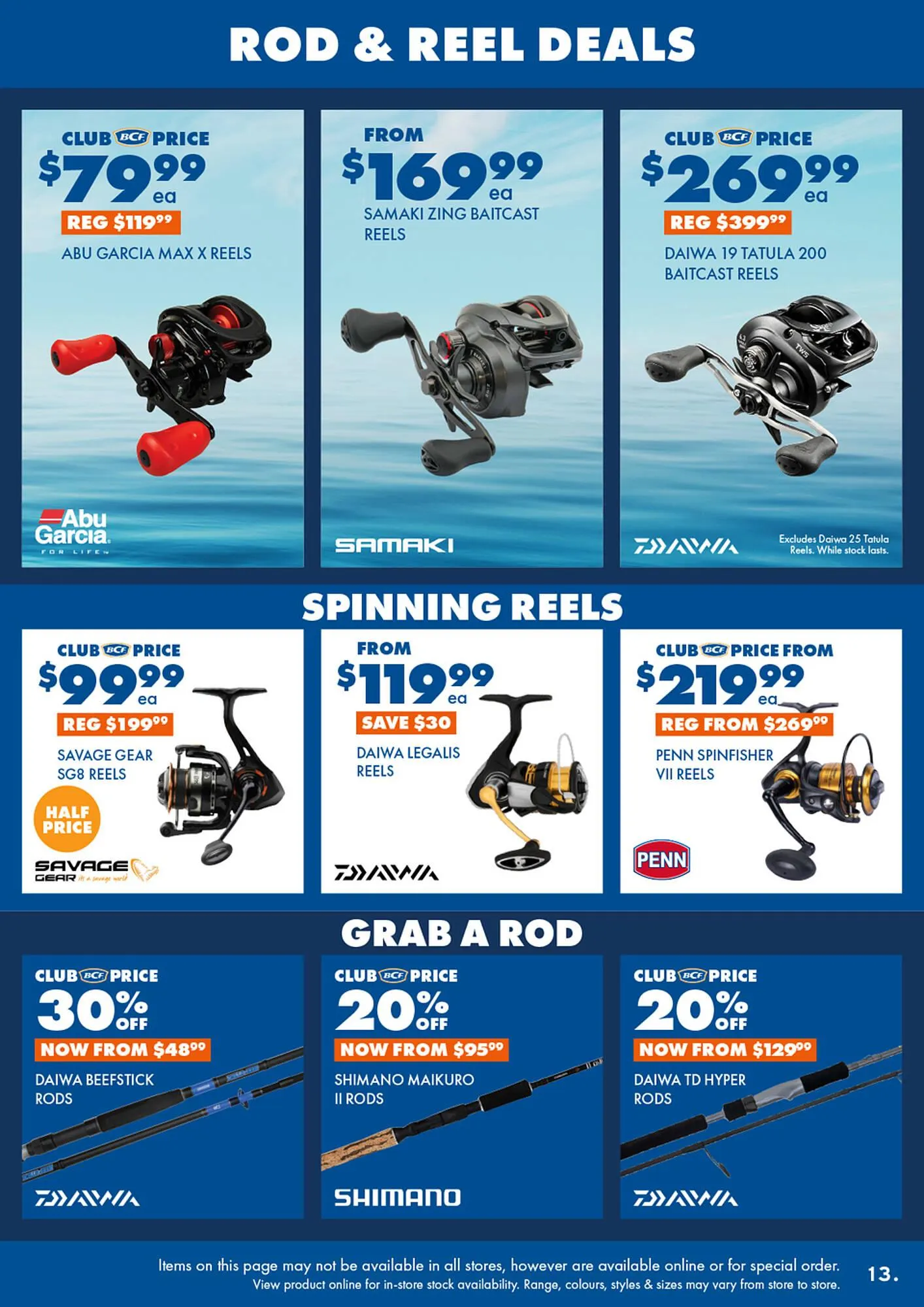 BCF catalogue - Catalogue valid from 30 June to 20 July 2025 - page 13