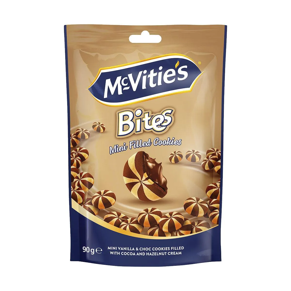 McVitie's Mini Bites Vanilla Choc 90g