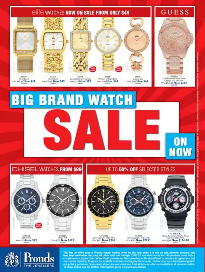 Jewellery Sale On Now - Catalogue valid from 30 December to 26 January 2025 - page 8