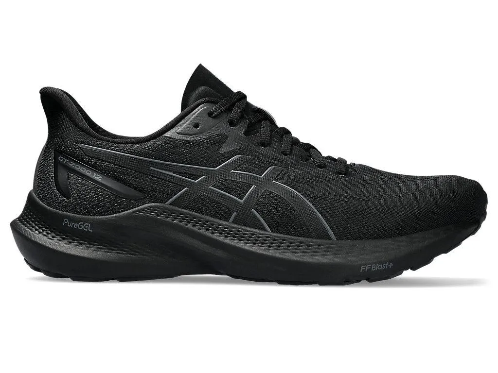ASICS GT-2000 12 - BLACK/BLACK WIDE