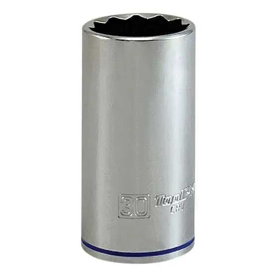 ToolPRO Single Socket Deep 1/2" Drive 30mm