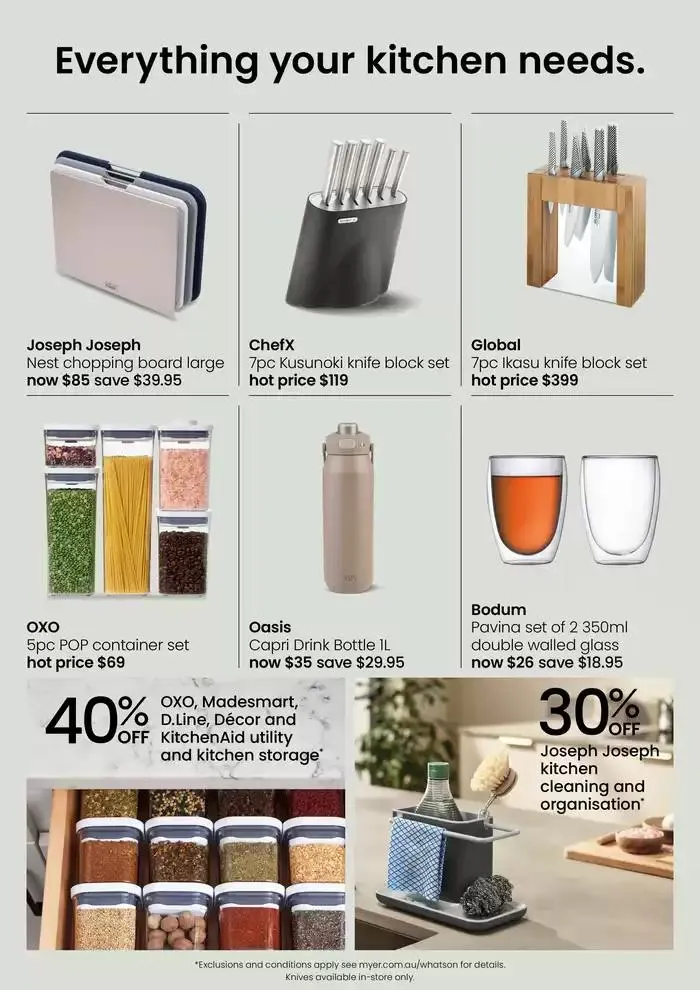 Myer Hardgoods - Catalogue valid from 11 February to 27 February 2025 - page 16