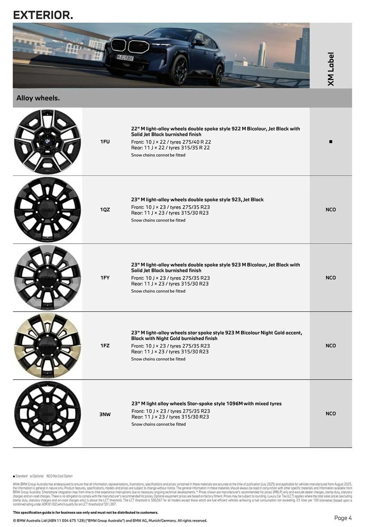 BMW catalogue - Catalogue valid from 7 August to 7 August 2026 - page 4