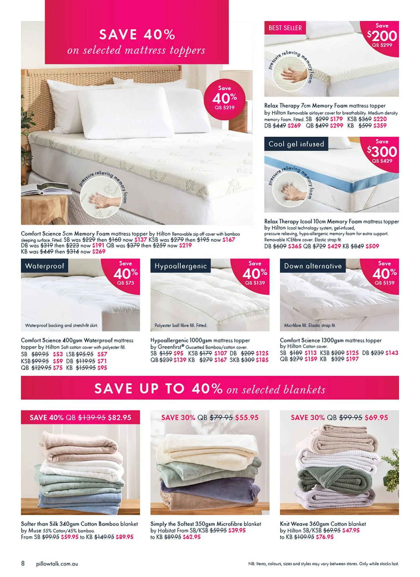 Pillow Talk catalogue - Catalogue valid from 22 December to 18 January 2026 - page 8