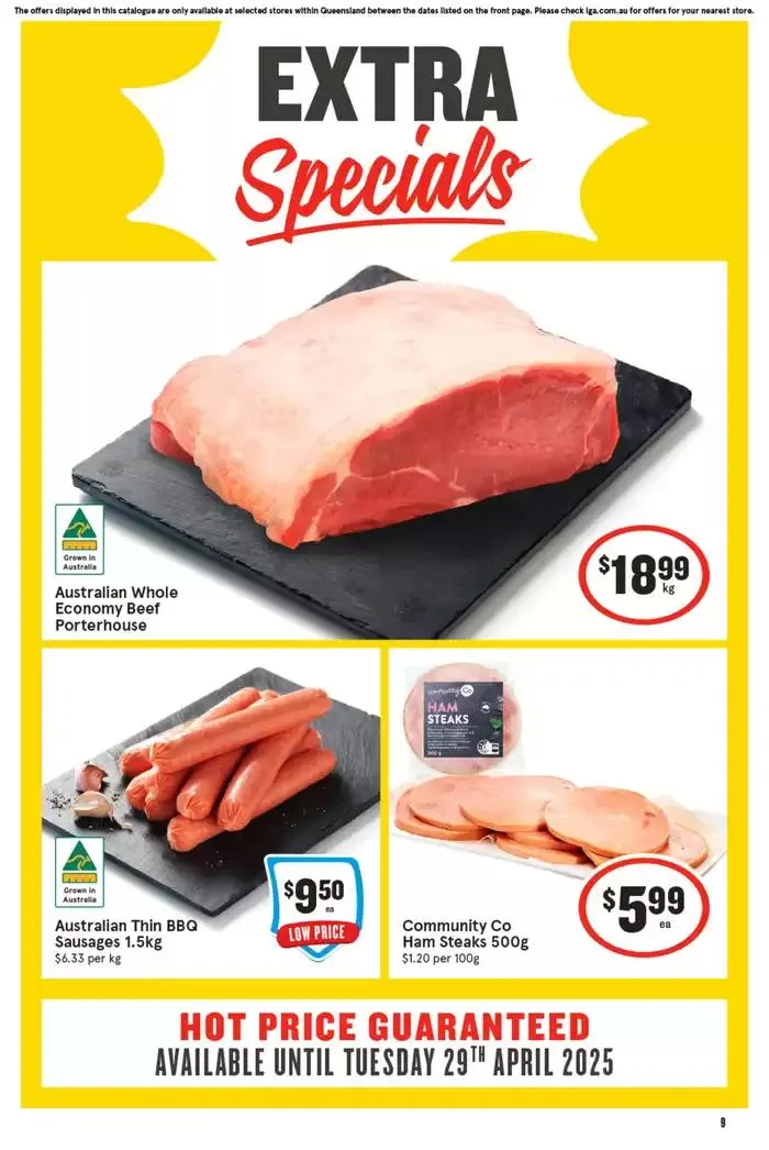 IGA 02/04 - Catalogue valid from 2 April to 29 April 2025 - page 1