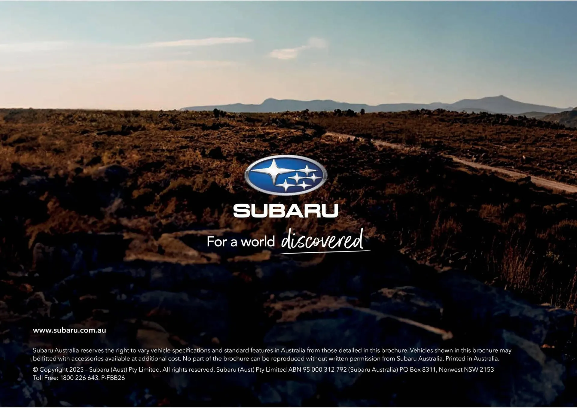 Subaru catalogue - Catalogue valid from 7 August to 7 August 2026 - page 64