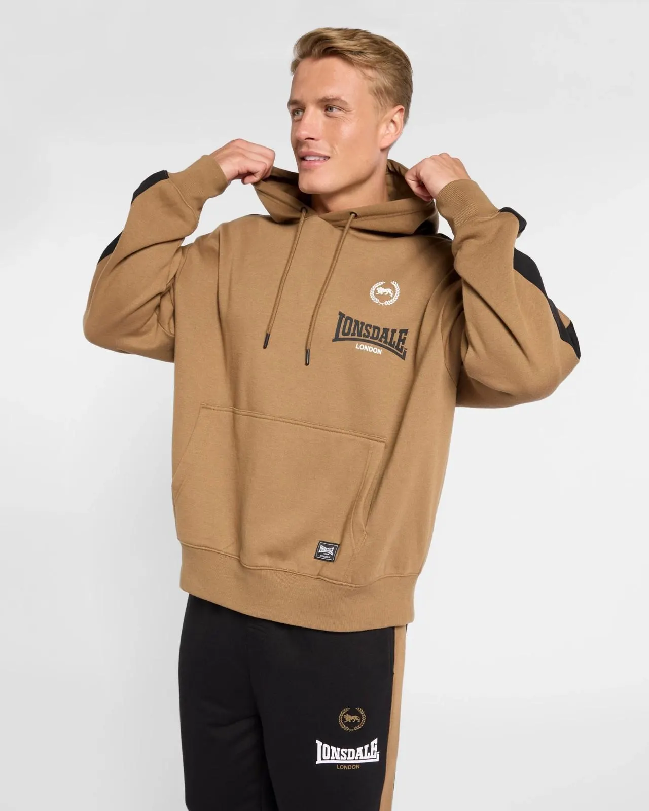 Lonsdale London Oversize Hoodie - Bronze
