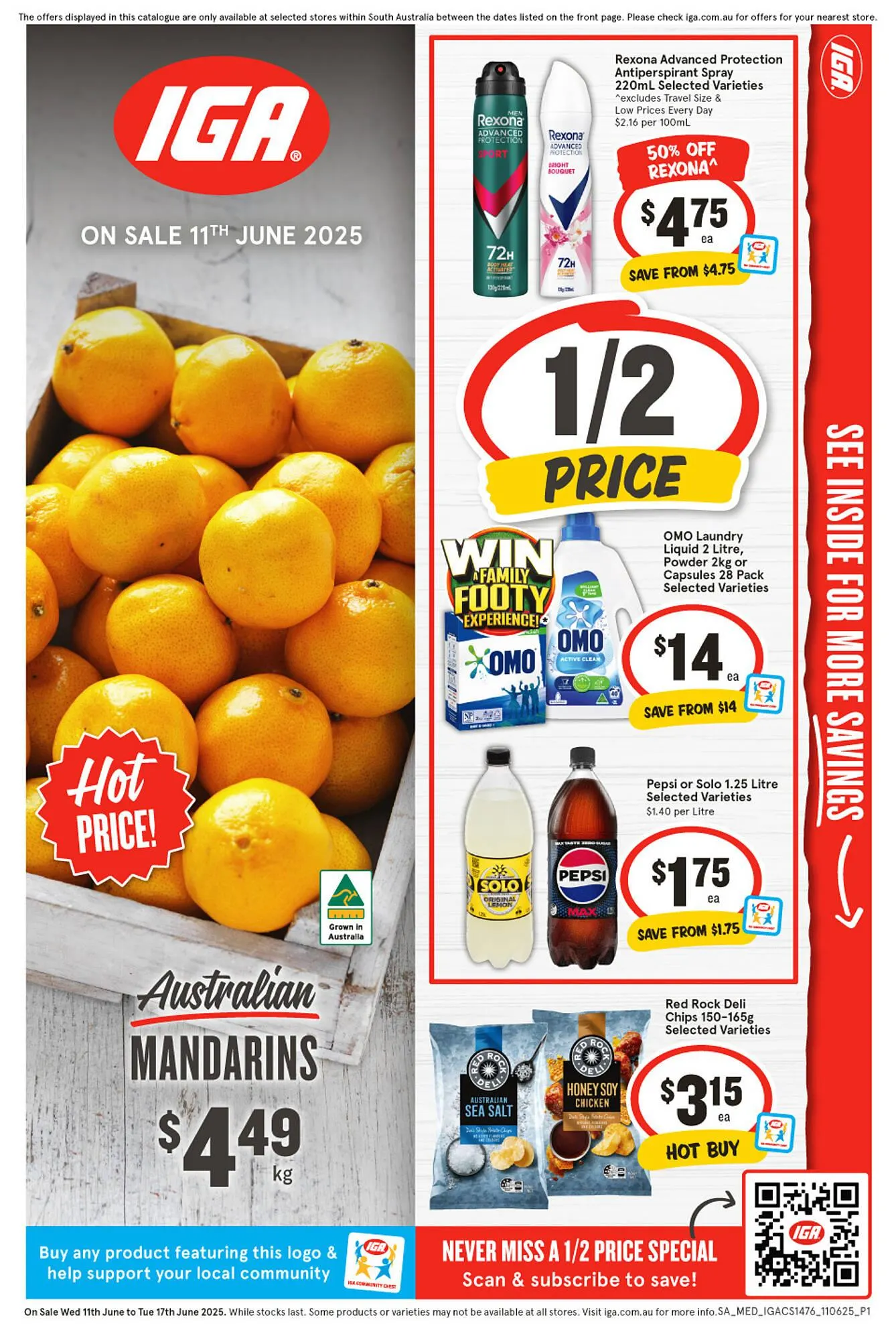 IGA catalogue - Catalogue valid from 11 June to 17 June 2025 - page 1