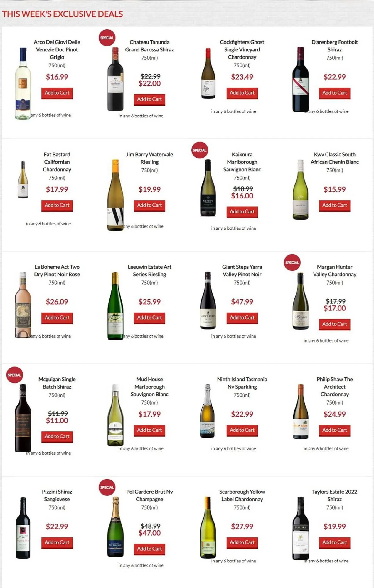 Chambers Cellars catalogue - Catalogue valid from 2 July to 8 July 2025 - page 1