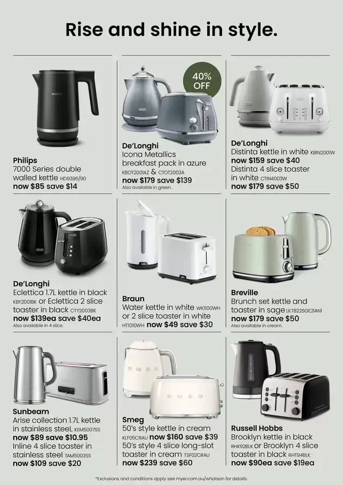 Myer Hardgoods - Catalogue valid from 11 February to 27 February 2025 - page 6