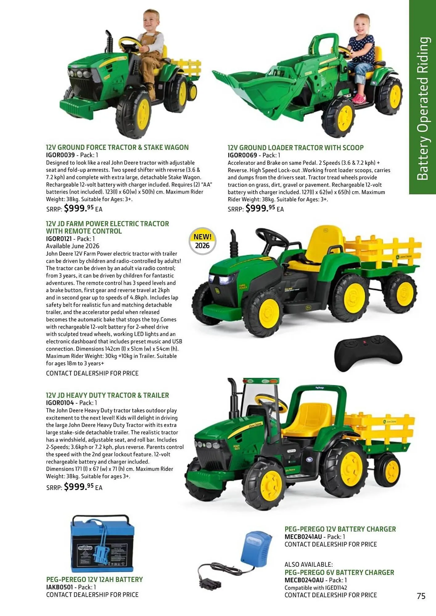 John Deere catalogue - Catalogue valid from 24 February to 31 December 2026 - page 75