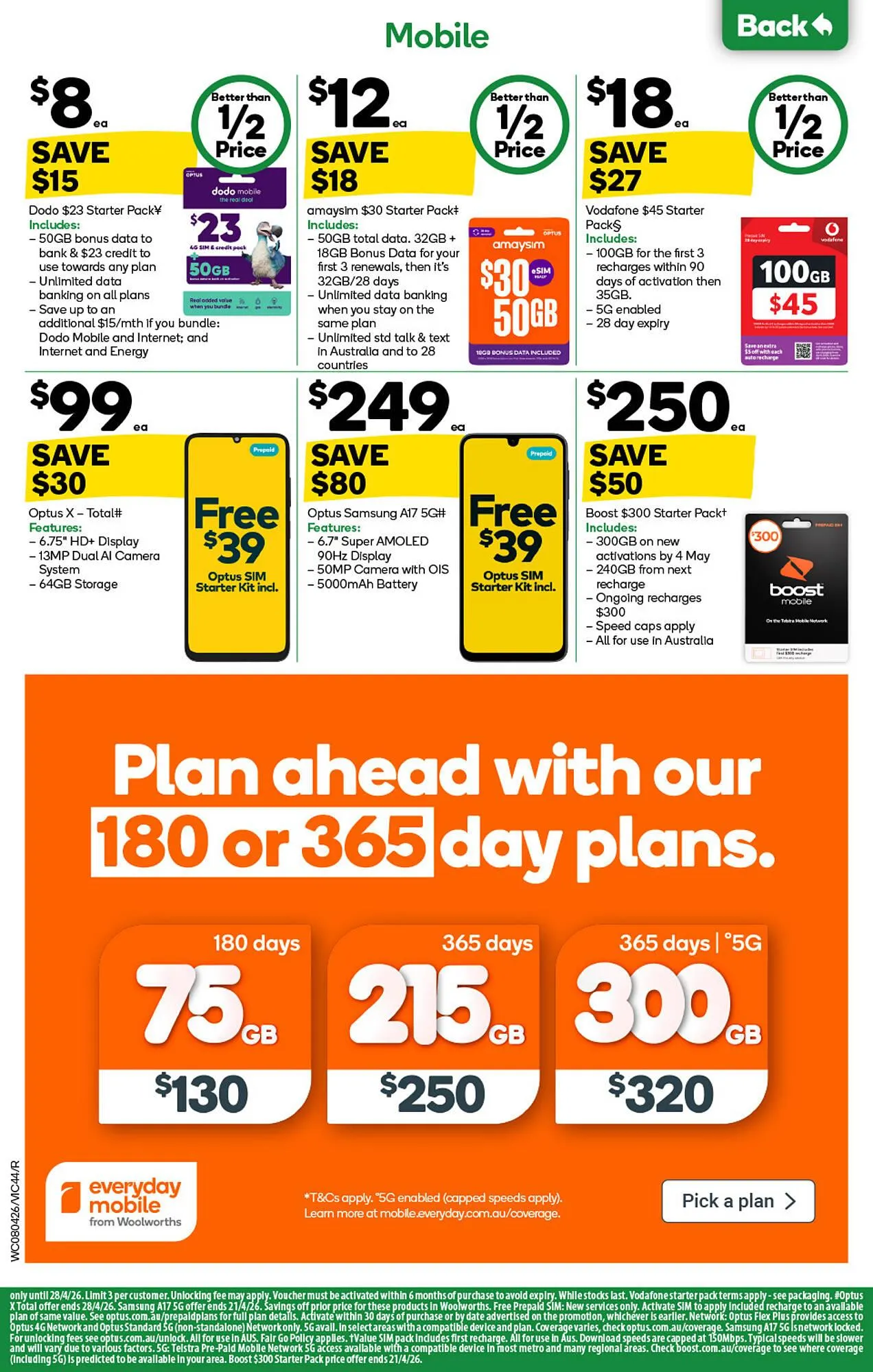 Woolworths catalogue - Catalogue valid from 8 April to 14 April 2026 - page 44