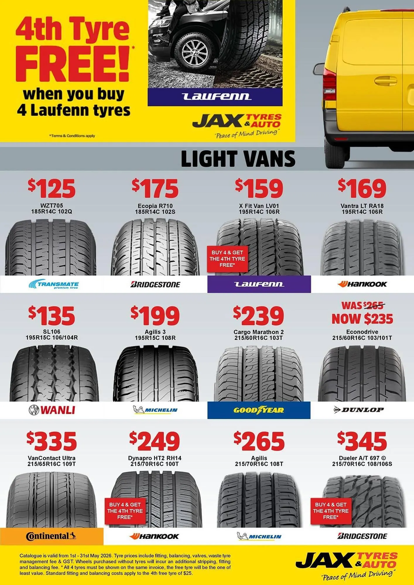 Jax Tyres catalogue - Catalogue valid from 4 May to 31 May 2026 - page 7