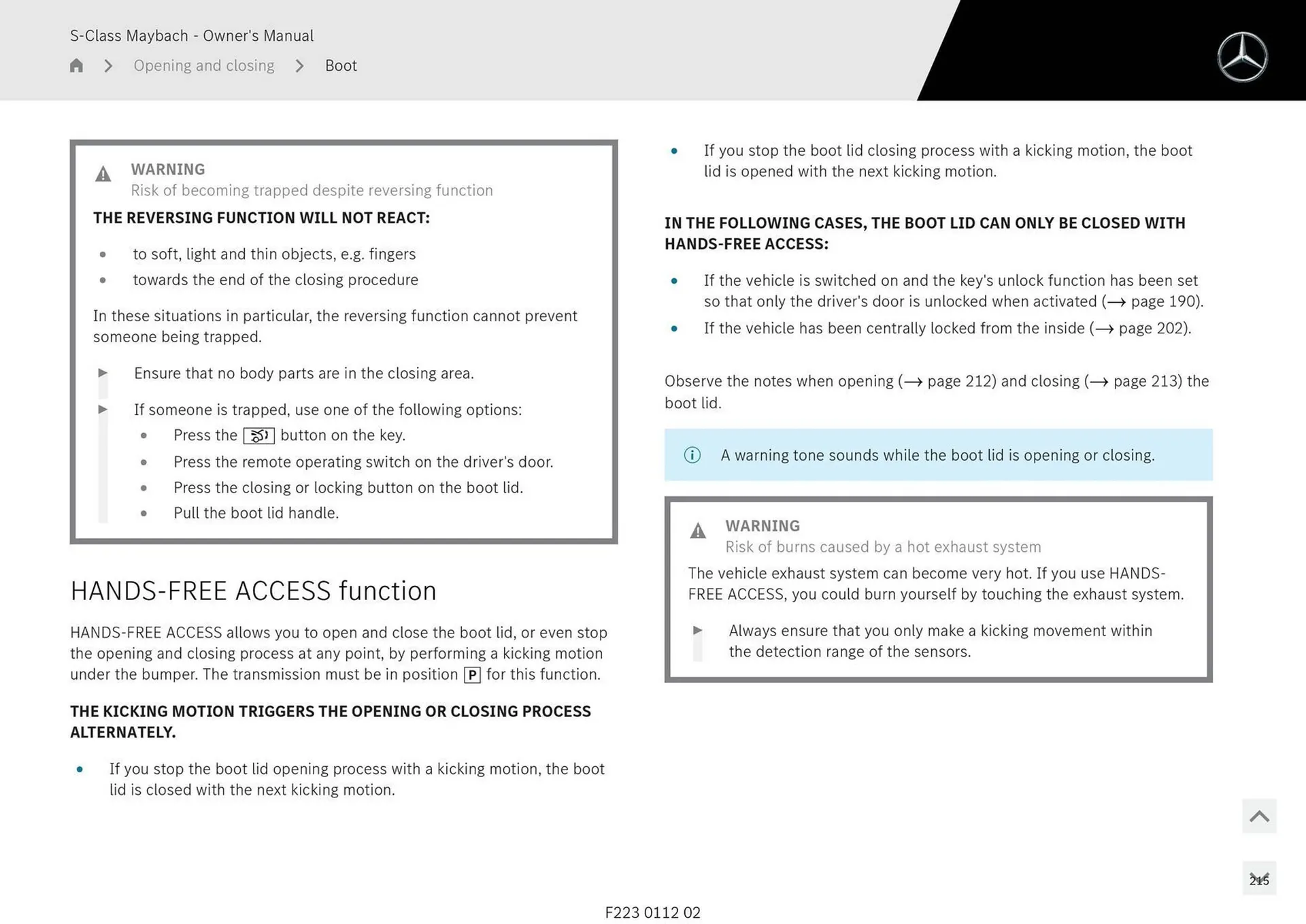 Mercedes-Benz catalogue - Catalogue valid from 1 May to 1 May 2026 - page 215