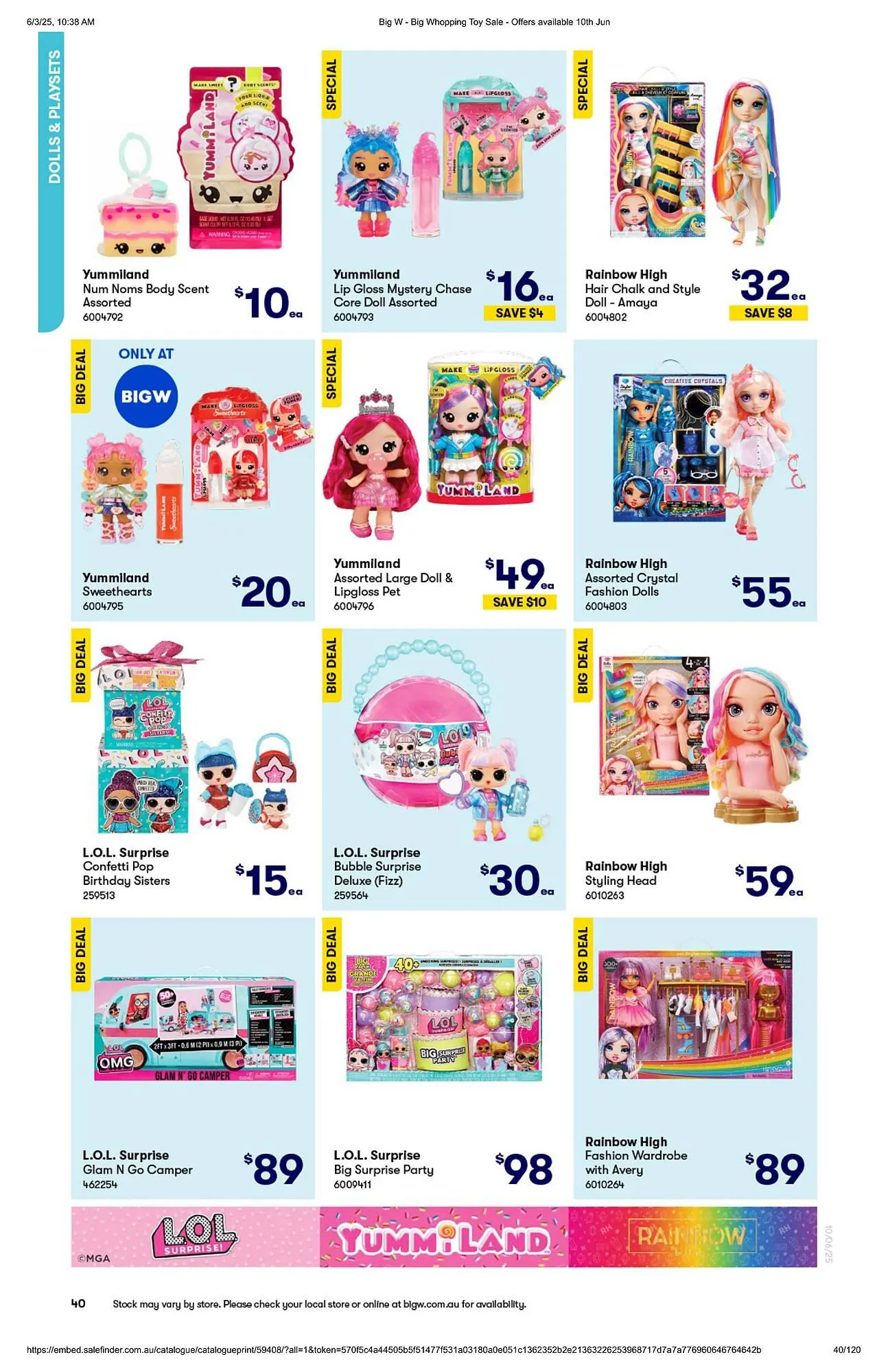 BIG W catalogue - Catalogue valid from 10 June to 9 July 2025 - page 40
