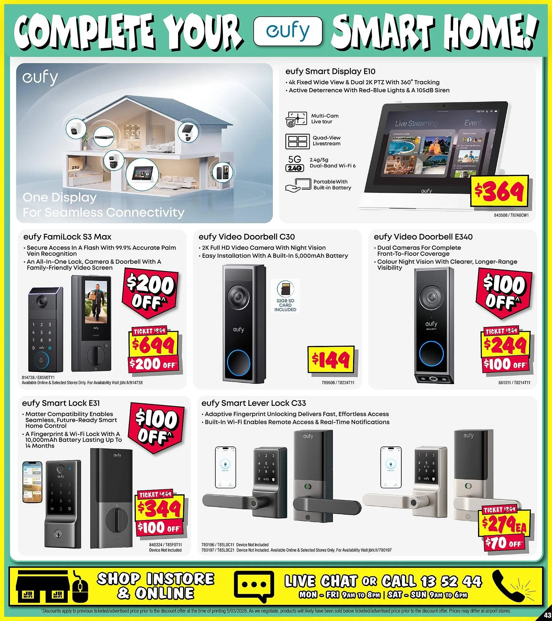 JB Hi-Fi catalogue - Catalogue valid from 19 March to 1 April 2026 - page 43