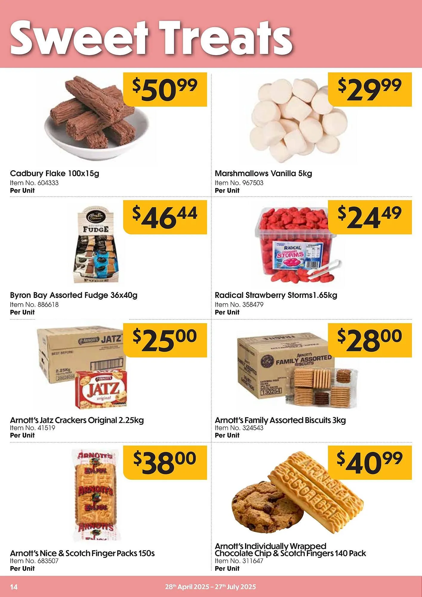 Campbells Wholesale catalogue - Catalogue valid from 28 April to 27 July 2025 - page 14