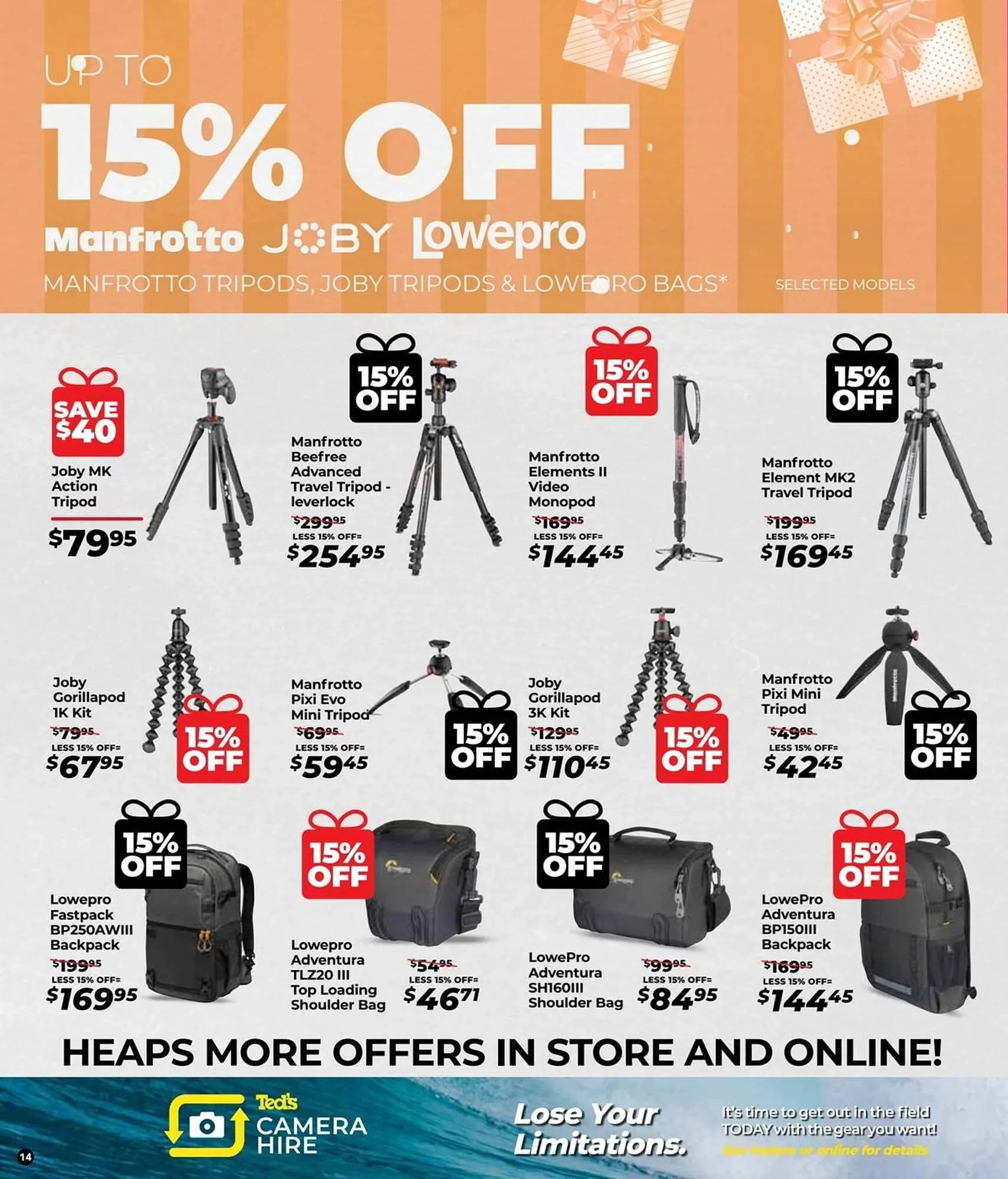 Teds Cameras catalogue - Catalogue valid from 24 December to 4 January 2026 - page 14