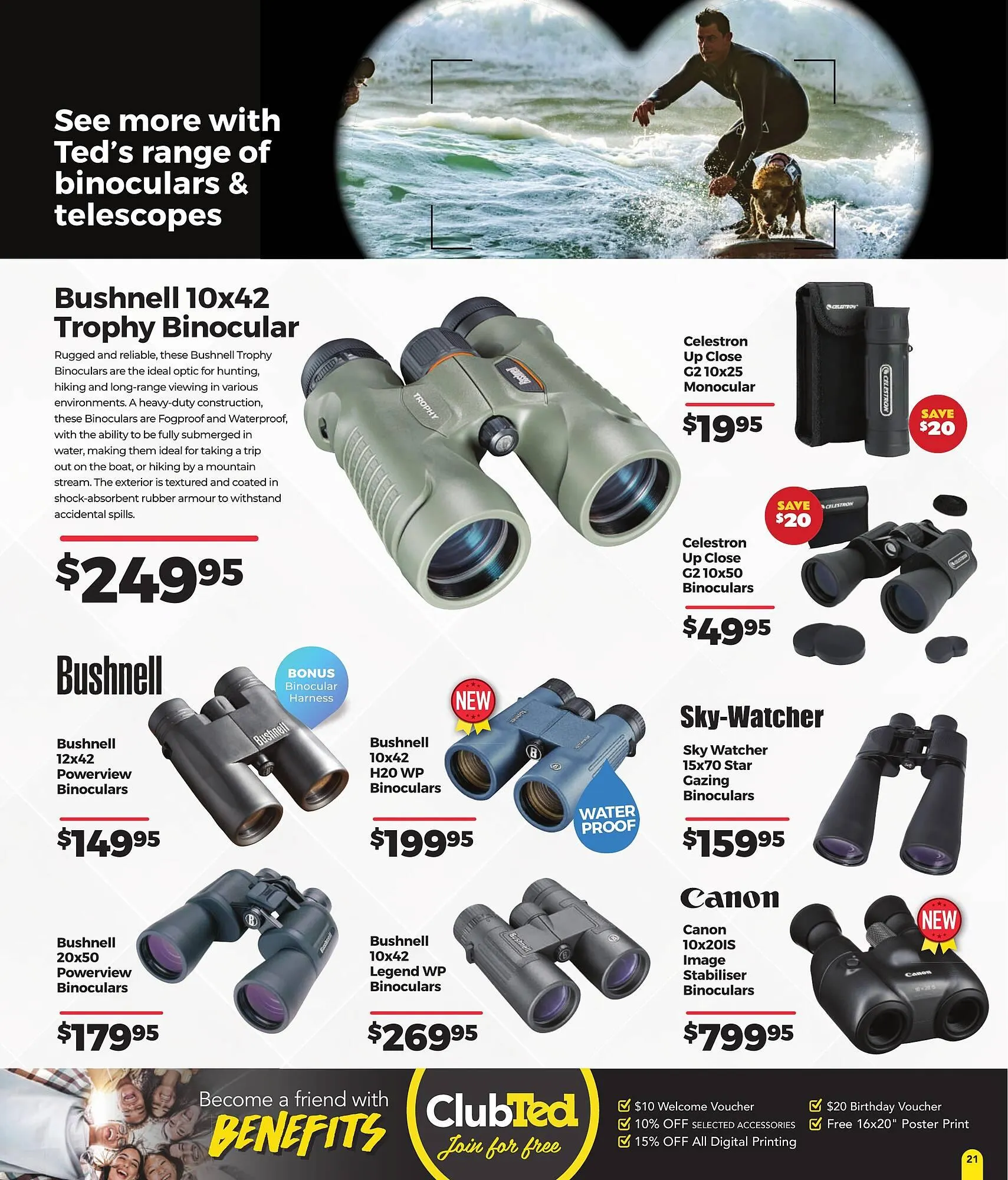 Teds Cameras catalogue - Catalogue valid from 3 March to 31 March 2025 - page 21