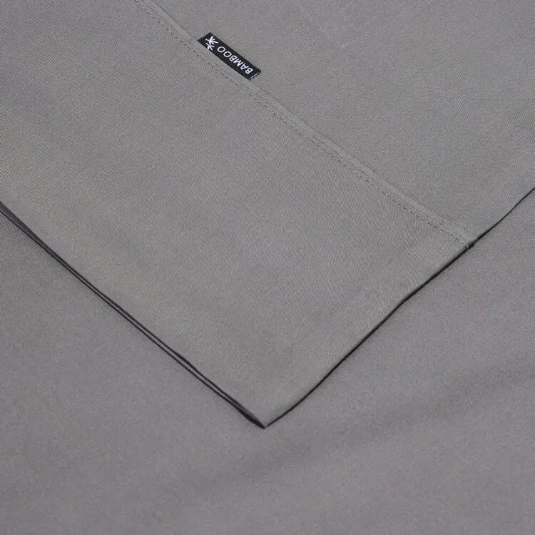 Ramesses 2500 Thread Count Cooling Bamboo Sheet Set Charcoal