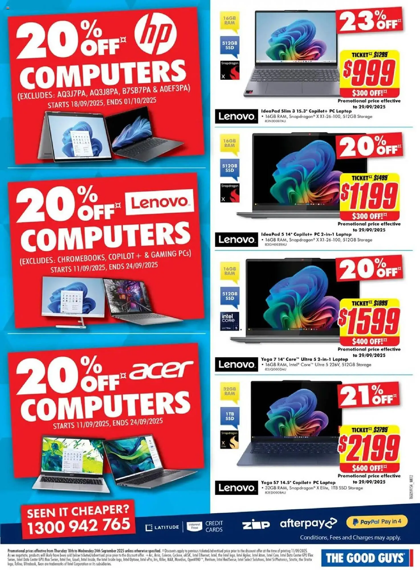 The Good Guys catalogue - Catalogue valid from 18 September to 24 September 2025 - page 3