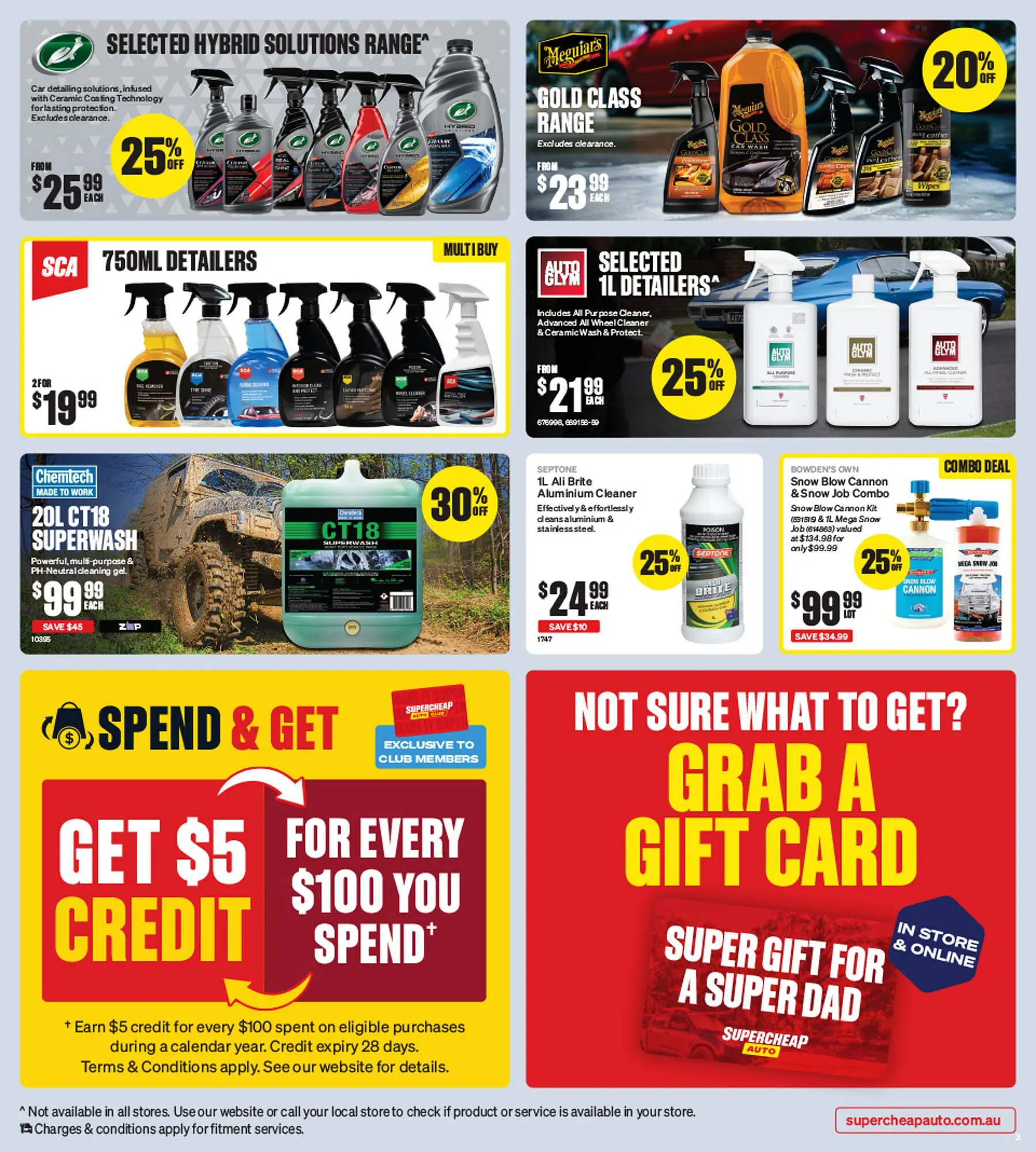 SuperCheap Auto catalogue - Catalogue valid from 27 August to 7 September 2025 - page 3