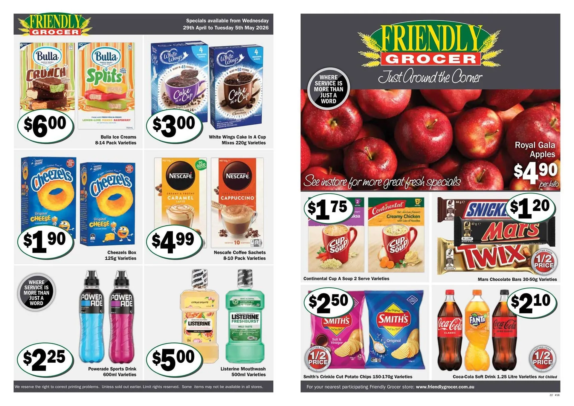 Friendly Grocer catalogue - 1